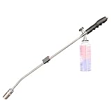 FORTSPANG Unkrautbrenner Gas 80cm mit Piezozündung - Flammenstärke...