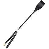 Pu Leder Reitsport Trainingspeitsche, Englische Reitgerte mit Handschlaufe,...