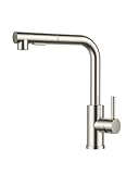 FORIOUS Wasserhahn Küche, Küchenarmatur Ausziehbar mit Brause,...
