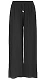 Van Der Rich ® - Weite Plissee Hose High Waist und Verstellbar Bänder -...