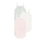 Petit Bateau Baby Mädchen A0CZF Trägerbodys, Variante 1, 3 Monate (3er...