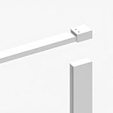 Wandanschlussprofil Wandprofil für Dusche Duschwand Glas U-Profil aus...