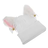 FOYTOKI Skihelm Überzug mit Katzenohren Elastischer Helmbezug für...