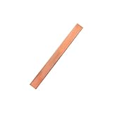 SZLIZHOU 1 Stück Flache Kupferstange, 3mm x 20mm x 200mm kupfer Bus Bar...
