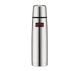 Thermos 4019.205.100 Isolierflasche Light and Compact, 1 L, Edelstahl...