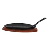 Cabilock Mini Gusseisen Grillpfanne mit Gestreifter Oberfläche...