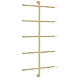 Wandmontiertes Sockenregal aus Metall für Schals, Gürtel, Socken und...