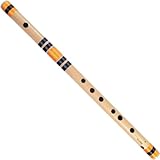 BishtHub Holzblasflöte C Sharp 7 Loch Bambus Bansuri Rechtshänder Flöte...