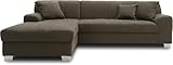 DOMO. collection Ecksofa Capri, Sofa in L-Form, Longchair links mit...