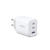 UGREEN USB C Ladegerät 65W PD Netzteil 3-Port Charger Adapter PPS 45W...