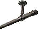 iso-design Gardinenstange zur Deckenmontage 20 mm Durchmesser in den Farben...