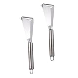 DIYEAH 2 Stück Edelstahl Obst Schnitzmesser Verschleißfest Leichtes...