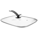CIYODO Hitzebeständiger Glasdeckel für Pfannen und Töpfe mit...