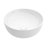 Villeroy & Boch Artis Aufsatzwaschbecken rund 43 cm ohne Hahnlöcher ohne...
