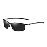 Polarisierte Sonnenbrille für Herren/Damen, Spiegel-Sonnenbrille,...