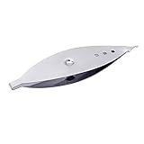 WOFASHPURET 2 Stück Klöppelschiffchen aus Metall Langlebig Glatt...