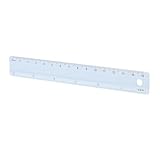 Hemobllo Präzisionslineal aus Aluminiumlegierung Metrische und Zollskalen...