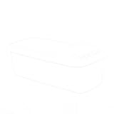 Spaghetti-Topf, 11,4 Zoll Mikrowellentopf mit Sieb, hitzebeständiger...