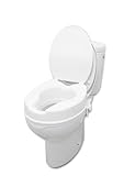 PEPE - Toilettensitzerhöhung 10cm mit Deckel, WC Sitzerhöhung für...
