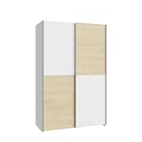 FORTE Möbel Schach und Matt er Kleiderschrank 120, Schwebetürenschrank...