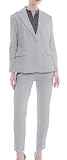 Marycrafts Damen Hosenanzüge Set - Professioneller Business-Anzug Blazer...