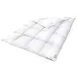 Mayaadi Premium Daunendecke extra warm 155x200 cm - 1700g Bettdecke, 70%...