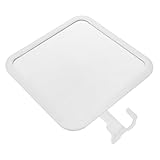 TEHAUX Selbstklebender Badezimmerspiegel mit Saugnapf Beschlagfrei Klarer...