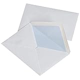 Briefumschläge Mit Kleber OFFICE PRODUCTS NK C6 114x162mm 75gsm 50St Weiß...