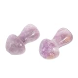 GALPADA 2 Stück Natürliche Steinpilz Deko Miniatur Skulpturen aus...