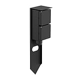 ledscom.de Garten Steckdosensäule PIWI mit Erdspieß für außen, IP44,...