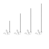 Heilmetz Heizstab Heizpatrone 600W Heizelement für Badheizkörper, aus...