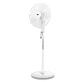Fakir trend VC 35 S – Höhenverstellbarer leiser Standventilator mit...