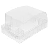 OSALADI Steckdosenabdeckung mit Schloss Transparentes...