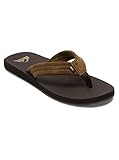 Quiksilver Herren Carver Suede Core Sandale, Brown 1, 42 EU