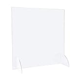 3 Stk. Standfester Spuckschutz (65.0 x 90.0 cm) Hustenschutz als...