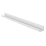 Ikea MOSSLANDA Bilderleiste in weiß (115cm), Holz, White, 115,3 x 12,3 x...