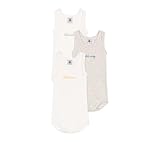 Petit Bateau Baby Jungen A0CZO Ärmellose Bodys, Variante 1, 12 Monate (3er...