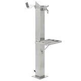 vidaXL Wassersäule Edelstahl 95 cm Wasserzapfstelle Wasserzapfsäule...