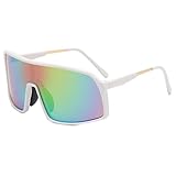 KASFDBMO Polarisierte Sport-Sonnenbrille, Fahrrad, winddicht, einfach zu...