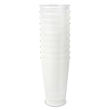Schramm® Mehrweg Becher ca. 400ml matt transparent wählbar 10, 20, 30...