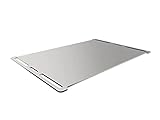 Knister Plancha Platte Edelstahl, Plancha Grillplatte für alle Camping...