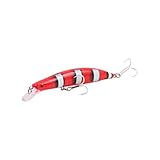 Zanthicia Elritze Angelköder Hart sinkender Kunstköder Gestreifter Für...