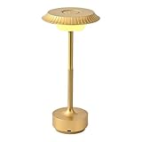 Touch-Schreibtischlampe – Untertasse, Touch-Lampe, Metall, dekorativ,...