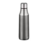 alfi CITY BOTTLE 500ml, cool grey, Edelstahl-Trinkflasche ohne Plastik,...