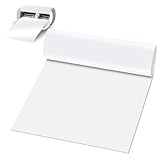 Smart Iron on für Cricut Joy Xtra, 24x500CM Weiß Plotterfolie Textil...