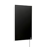 Könighaus Infrarotheizung - 130 Watt Black Edition mit TÜV SÜD + 5 Jahre...