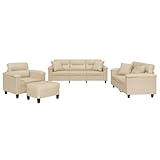 ULUYYUC Lesestuhl Big Sofa Kleines Sofa für Jugendzimmer Sofa Klein -...