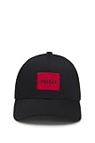 HUGO Herren Men-X 581-RL Cap aus Baumwoll-Twill mit rotem Logo-Label...