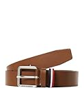 JACK&JONES Men's Jacespo Belt Ledergürtel, Cognac, 80