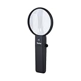 Rollei Handlupe mit LED-Licht und Standfuß – Bifokus-Linse mit 2X und...